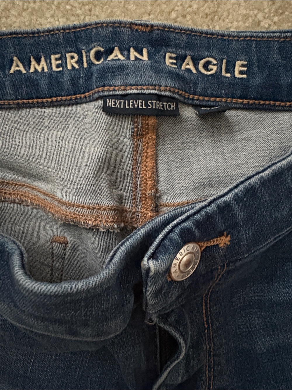 American Eagle Curvy High Rise Jegging Crop - Picture 2 of 5